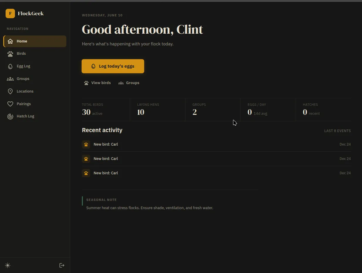 FlockGeek Operational Tool